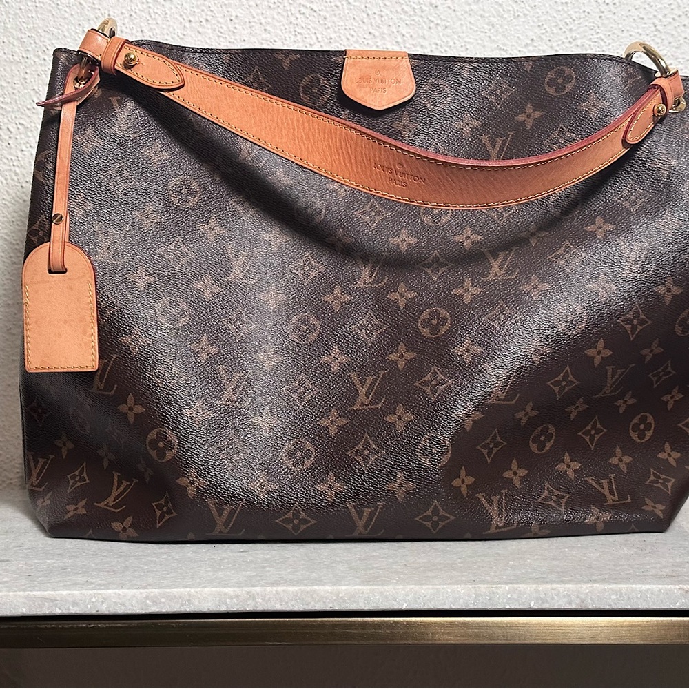 Louis Vuitton Brown Monogram Tote